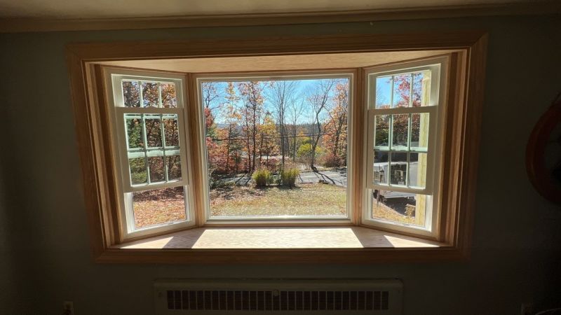 Wood Windows Installation For Traditional Home Design
