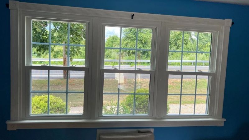 Wood Windows Installation For Traditional Home Design